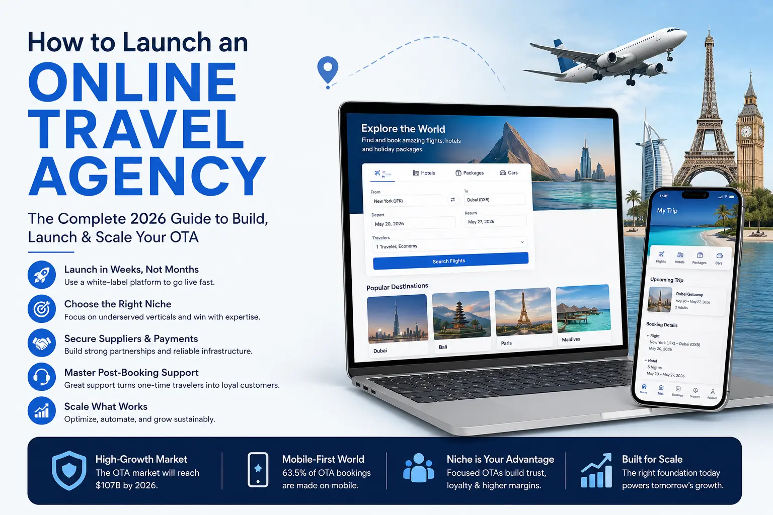 Build a Profitable Online Travel Agency in 2026